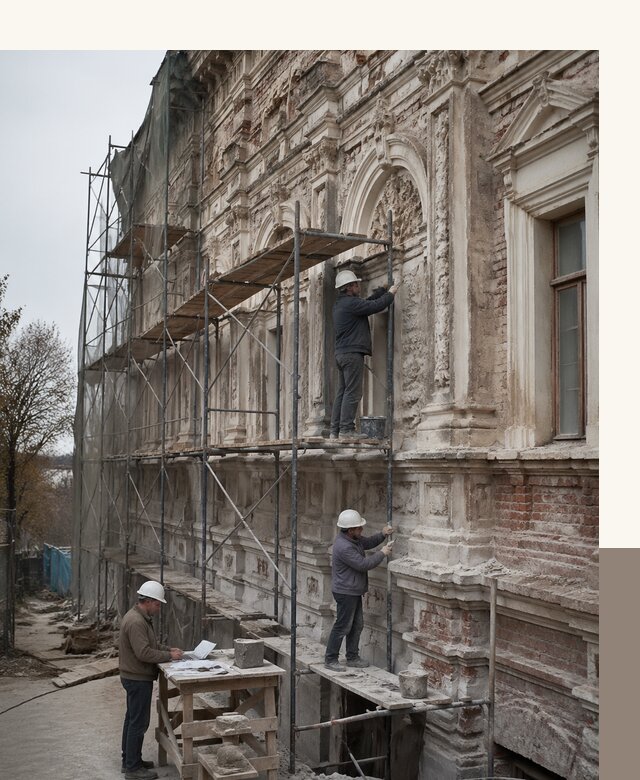 Реставрация объектов культурного наследия под ключ в Дальнереченске