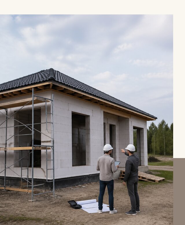 Проектирование одноэтажных домов из газобетона в Дальнереченске